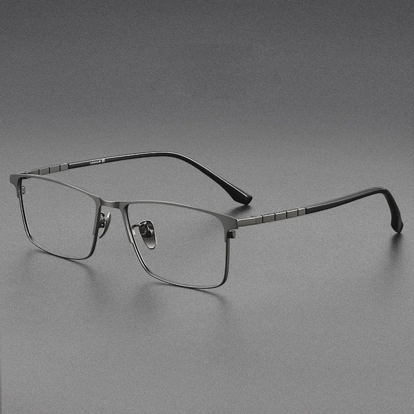 HONGMEI Square Fashion Simple Business Optica Eyeglasses Titanium Myopia Prescription Glasses Hyperopia Reading High Qualsm89188