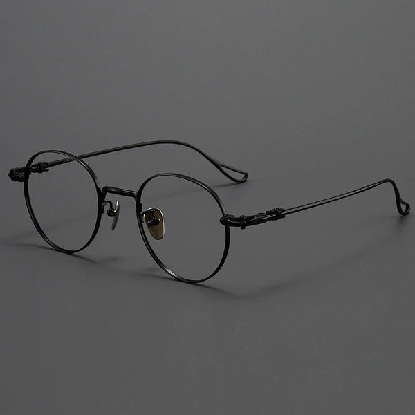 HONGMEI High Quality Retro Eyewear Men's and women's optical lenses Myopia Prescription Glasses Fashion Retro Round smGP401