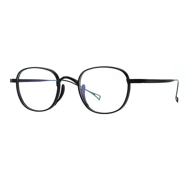 HONGMEI Men's glasses women's High Quality grade Retro Round Prescription for men blue light blocking myopia glasses