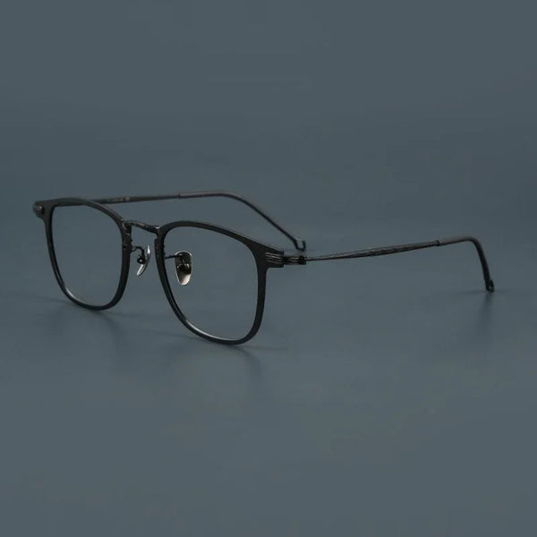 HONGMEI Fashionable Glasses Frame For Men Pure Titanium Acetate Anti Blue Light Eye Glasses Hot Original Brand SpectaclesCT30018