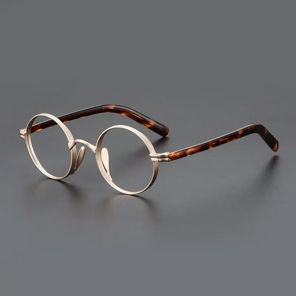 HONGMEI New Ultra-light Fashion Retro Round Small High Quality Hyperopia Reading Myopia Prescription Glasses frame