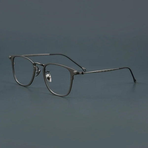 HONGMEI Fashionable Glasses Frame For Men Pure Titanium Acetate Anti Blue Light Eye Glasses Hot Original Brand SpectaclesCT30018