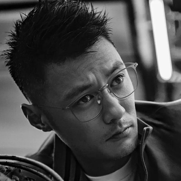 HONGMEI Fashionable Glasses Frame For Men Pure Titanium Acetate Anti Blue Light Eye Glasses Hot Original Brand SpectaclesCT30018