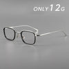 HONGMEI Fashion Square Luxury Acetate Pure Titanium Eyewear ReadingBusiness Retro Optical Prescription Eyeglasses Frame Men19052