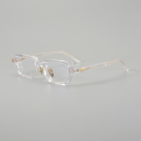 Sutton Retro Rectangle Acetate Glasses Frame