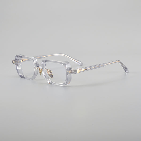 Sutton Retro Rectangle Acetate Glasses Frame