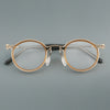Kham Vintage Acetate Titanium Glasses Frame