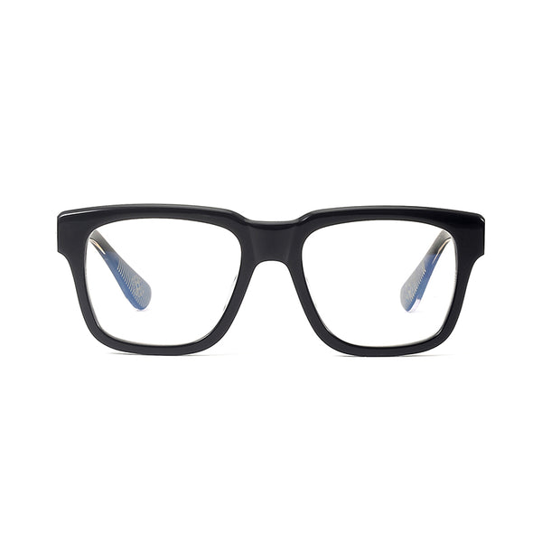 Zago Retro Rectangle Acetate Glasses Frame