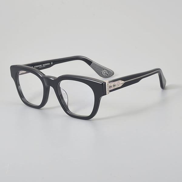Endres Rectangle Acetate Titanium Glasses Frame