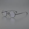 HONGMEI Vintage Round Titanium Eyeglasses Frame
