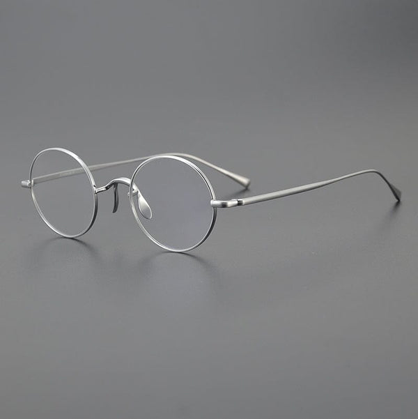 HONGMEI Vintage Round Titanium Eyeglasses Frame