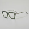 Mott Retro Rectangle Titanium Glasses Frame