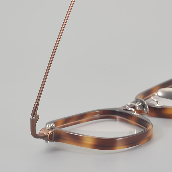Freed Retro Square Titanium Glasses Frame