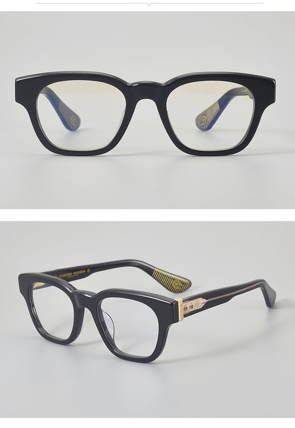 Endres Rectangle Acetate Titanium Glasses Frame