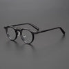 Sangcoo Ron Retro Round Acetate Glasses Frame