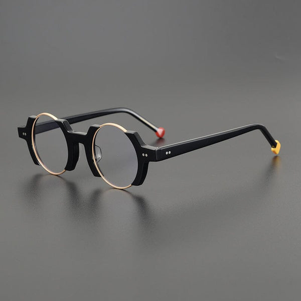 HONGMEI Round Acetate Personalized Eyeglasses Frames