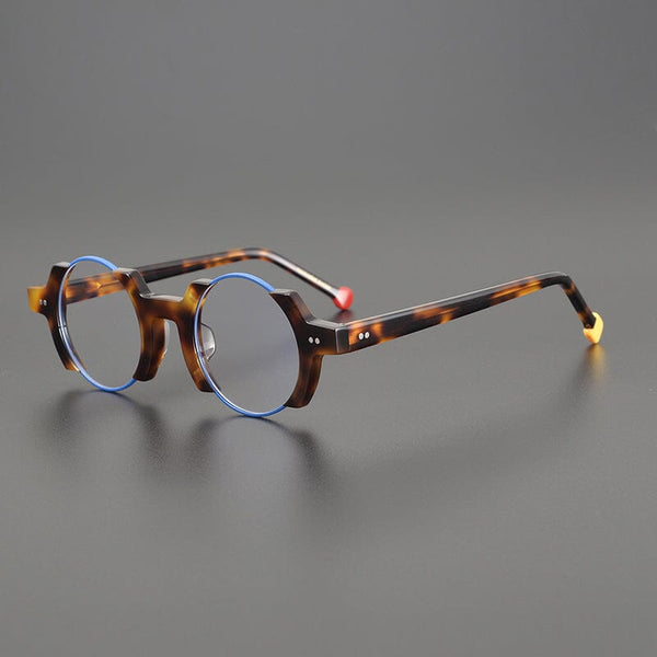 HONGMEI Round Acetate Personalized Eyeglasses Frames