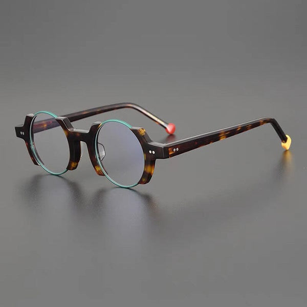 HONGMEI Round Acetate Personalized Eyeglasses Frames