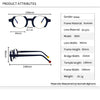HONGMEI Round Acetate Personalized Eyeglasses Frames