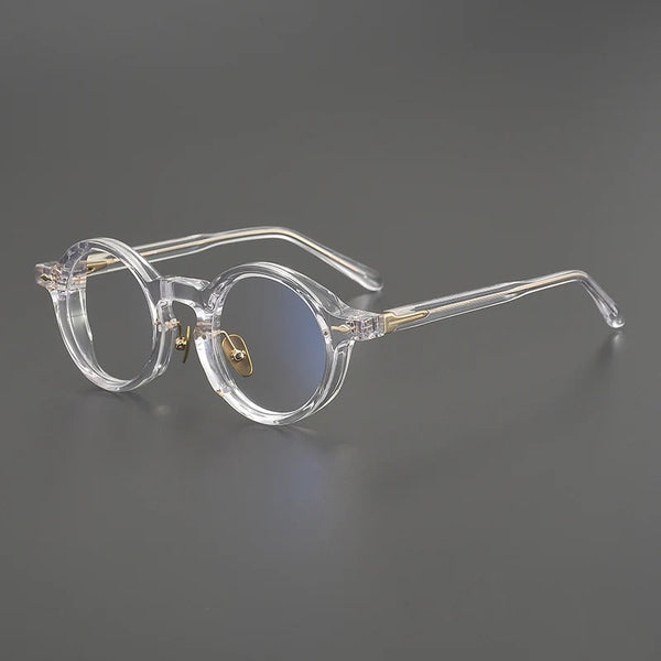 Sutton Retro Round Acetate Glasses Frame