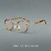 Sutton Vintage Round Acetate Glasses Frame