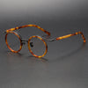HONGMEI Titanium Vintage Round Eyeglasses Frames