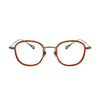 Copp Retro Square Titanium Glasses Frame