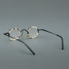 Punk Crown Prince Mirror Vintage Round Acetate Glasses Frame