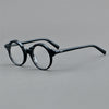 Vintage Acetate Round Eyeglasses Frame Myopia Hyperopia Progressive