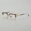 Sutton Retro Rectangle Titanium Glasses Frame