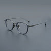 Penni Retro Square Titanium Glasses Frame