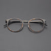 Sangcoo Titanium Vintage Round Eyeglasses Frames 9704