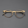 Sangcoo Titanium Vintage Round Eyeglasses Frames 9704