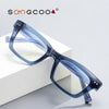 HONGMEI Men's Anti Blue Light Reading Glasses Brand Simple Myopia Prescription Glasses MenOptical Eyewear Glasses Frame 2191