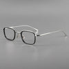 HONGMEI Fashion Square Luxury Acetate Pure Titanium Eyewear ReadingBusiness Retro Optical Prescription Eyeglasses Frame Men19052