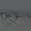 HONGMEI Round glasses Prescription blue light glasses women reading Multifocal Myopia Titanium glasses frame Optical sm-1644
