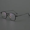 HONGMEI Retro Round Ultra-light Titanium frame Hyperopia Reading Myopia Prescription Glasses Men and Women High Quality