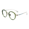 Iryna Retro Round Titanium Glasses Frame