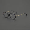 Marko Retro round titanium alloy eyeglass frame
