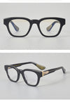 Endres Rectangle Acetate Titanium Glasses Frame
