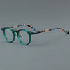 Sangcoo Ron Retro Round Acetate Glasses Frame